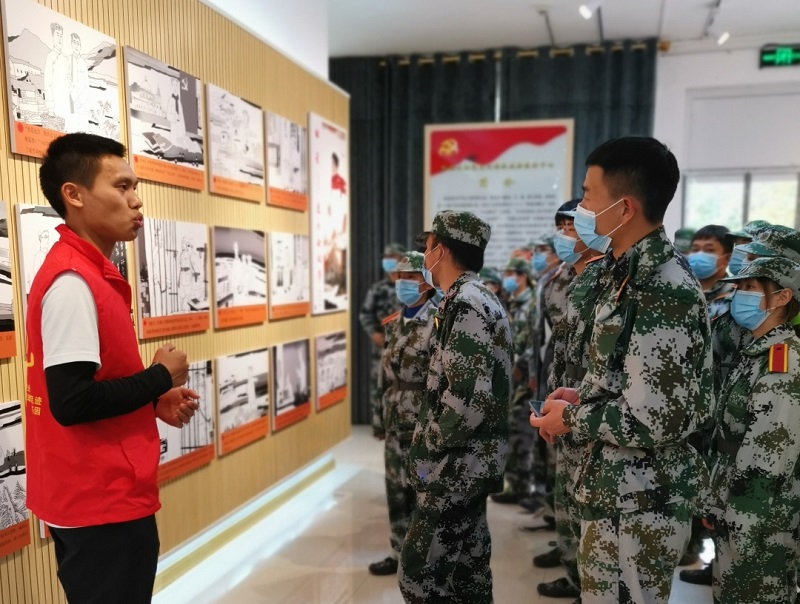 畢節(jié)工業(yè)職業(yè)技術學院組織  2020級高職新生進行紅色文化教育