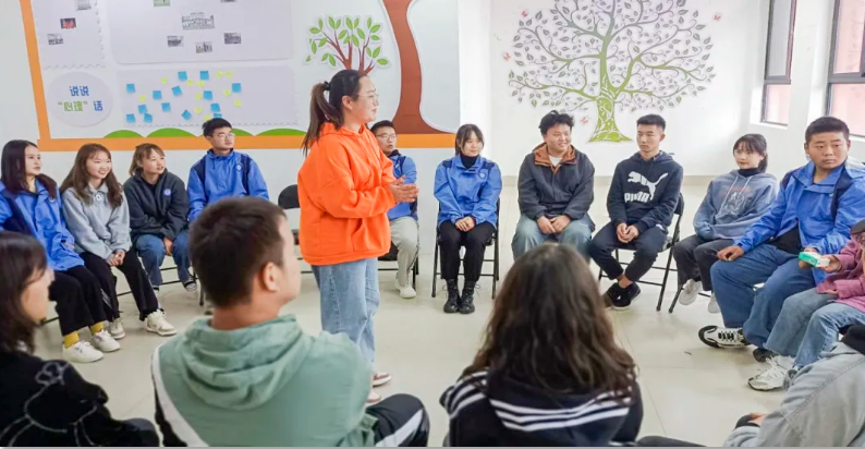 學(xué)院心理咨詢中心舉辦“青春之心靈，青春之少年” 團體心理輔導(dǎo)活動