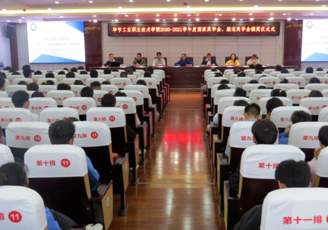 青春逐夢(mèng) 榜樣領(lǐng)航——畢節(jié)工業(yè)職業(yè)技術(shù)學(xué)院舉行2020-2021學(xué)年國(guó)家獎(jiǎng)學(xué)金、國(guó)家勵(lì)志獎(jiǎng)學(xué)金頒獎(jiǎng)儀式