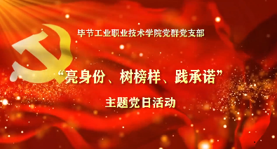畢節(jié)工業(yè)職業(yè)技術(shù)學(xué)院黨群黨支部主題黨日活動